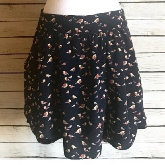 GAP Bird Print Skirt With Pockets Size 2 - Picture 1 of 9